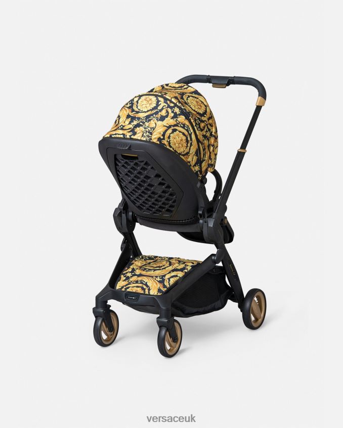 Children Versace Barocco Baby Stroller 6D2D061840 Print Accessories