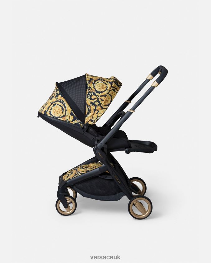 Children Versace Barocco Baby Stroller 6D2D061840 Print Accessories