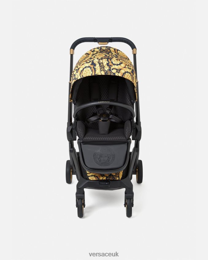 Children Versace Barocco Baby Stroller 6D2D061840 Print Accessories