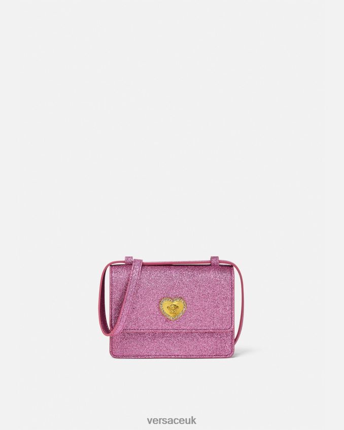 Children Versace Heart Medusa Crossbody Bag 6D2D062071 Pink Bags
