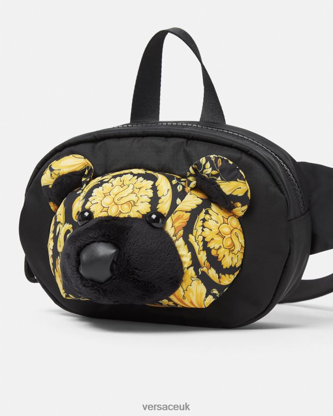 Children Versace Teddy Bear Barocco Belt Bag 6D2D062068 Print Bags