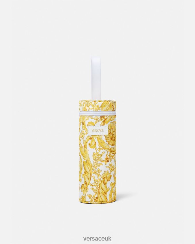 Children Versace Barocco Baby Bottle Holder 6D2D061843 Print Accessories