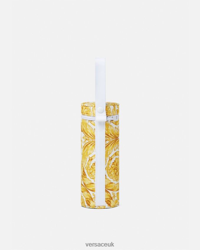 Children Versace Barocco Baby Bottle Holder 6D2D061843 Print Accessories