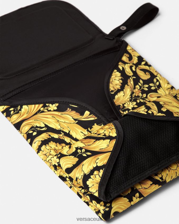 Children Versace Barocco Baby Changing Mat 6D2D061844 Print Accessories