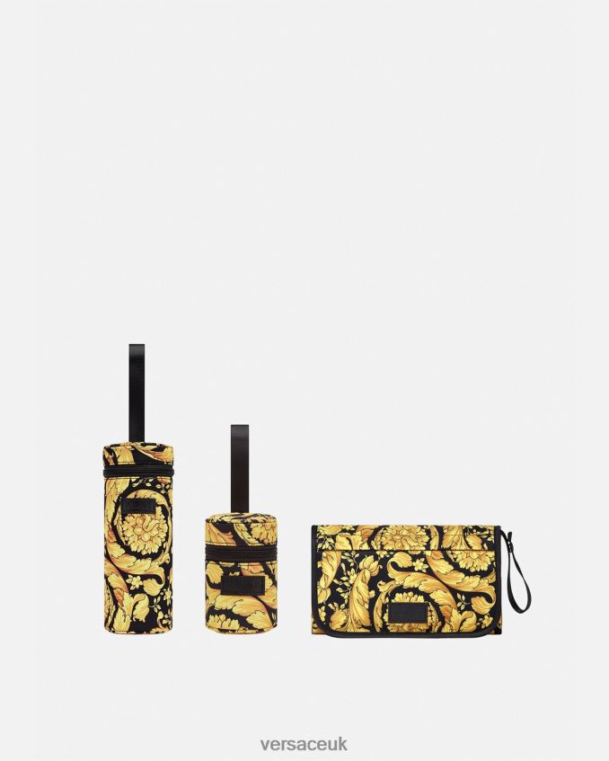 Children Versace Barocco Baby Changing Mat 6D2D061844 Print Accessories