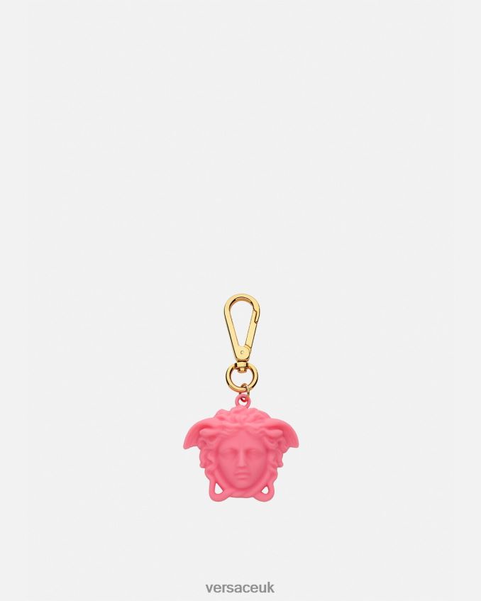 Children Versace La Medusa Key Ring 6D2D062067 Pink Accessories
