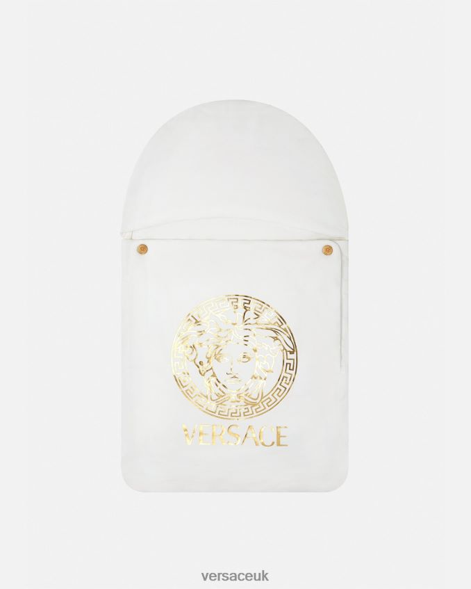 Children Versace Medusa Baby Nest 6D2D061846 White & Gold Accessories