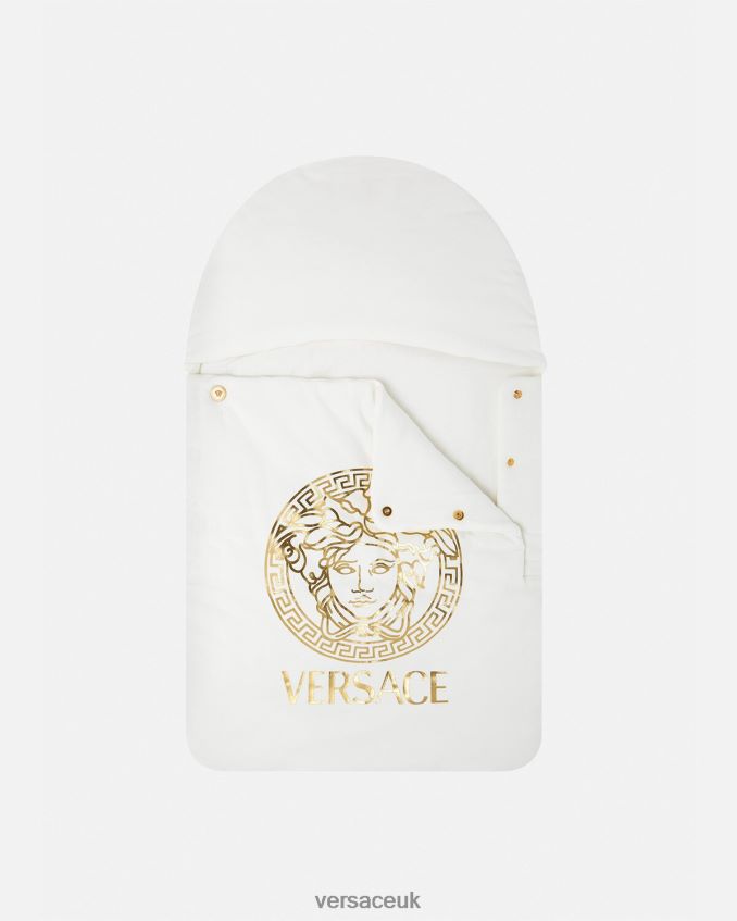 Children Versace Medusa Baby Nest 6D2D061846 White & Gold Accessories