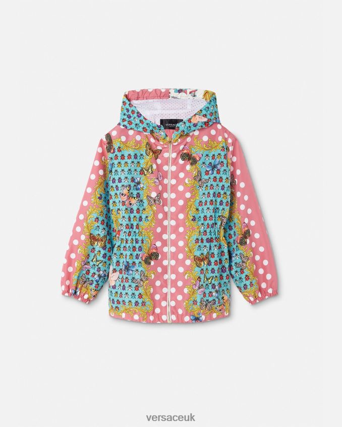Children Versace Butterflies Windbreaker Jacket 6D2D061937 Print Clothing