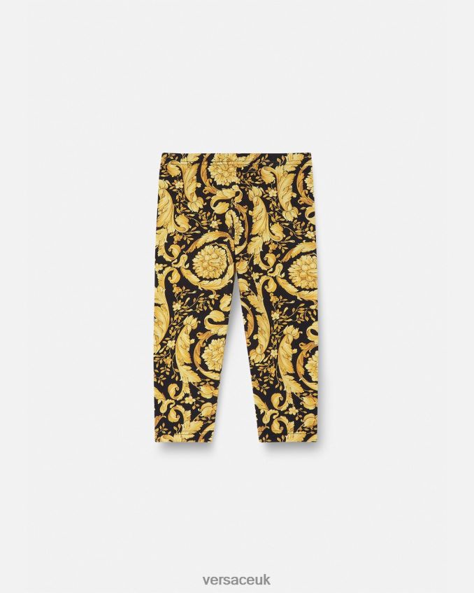 Children Versace Barocco Baby Leggings 6D2D061861 Print Clothing