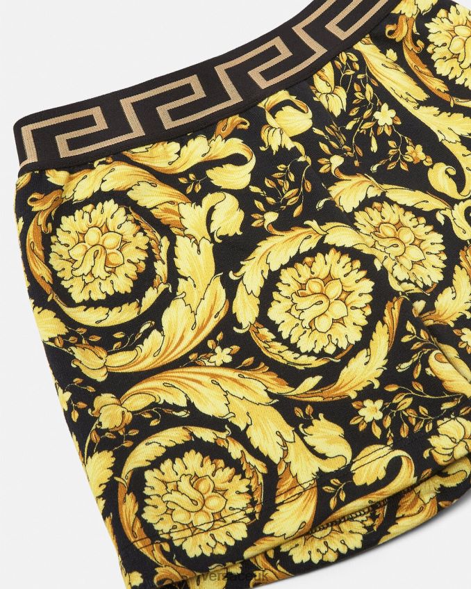 Children Versace Barocco Baby Shorts 6D2D061887 Print Clothing