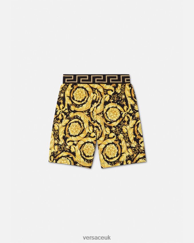 Children Versace Barocco Shorts 6D2D061956 Print Clothing