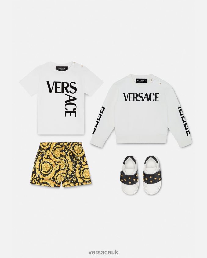 Children Versace Barocco Baby Swim Shorts 6D2D061885 Print Clothing