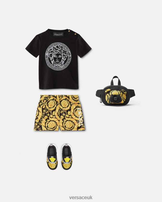 Children Versace Barocco Baby Swim Shorts 6D2D061886 Print Clothing