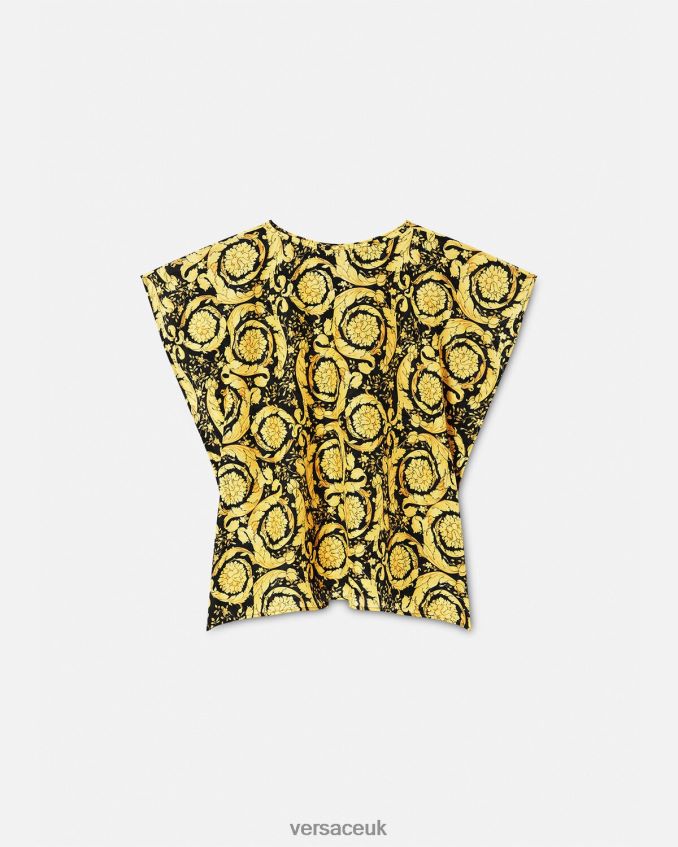 Children Versace Barocco Swim Suit Cover-Up 6D2D061985 Print Clothing
