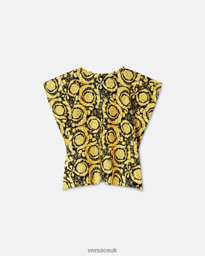 Children Versace Barocco Swim Suit Cover-Up 6D2D061985 Print Clothing
