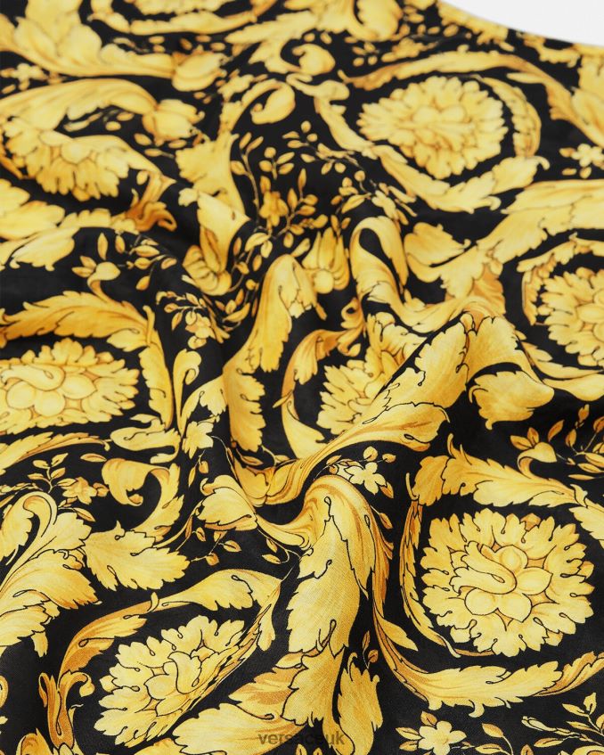 Children Versace Barocco Swim Suit Cover-Up 6D2D061985 Print Clothing