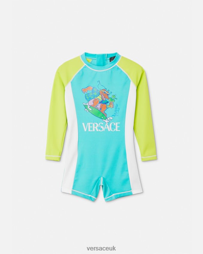 Children Versace Sun Protect Baby Wetsuit 6D2D061926 Multicolor Clothing