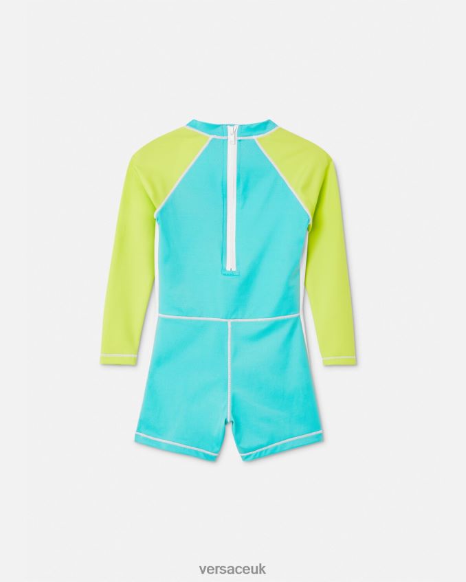 Children Versace Sun Protect Baby Wetsuit 6D2D061926 Multicolor Clothing