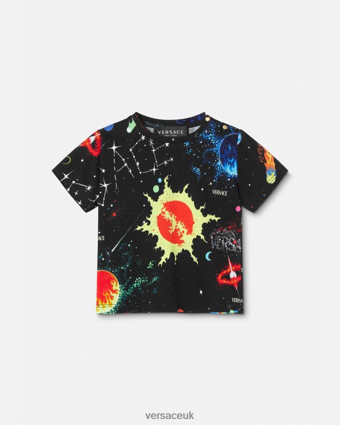 Children Versace Galaxy Baby T-Shirt 6D2D061882 Print Clothing