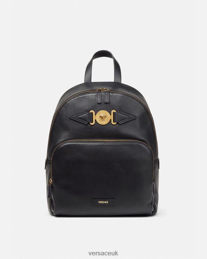 Men Versace Medusa Biggie Backpack 6D2D061471 Black Bags