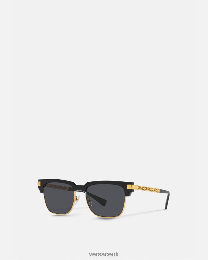Men Versace Greca Sunglasses 6D2D061680 Black Accessories