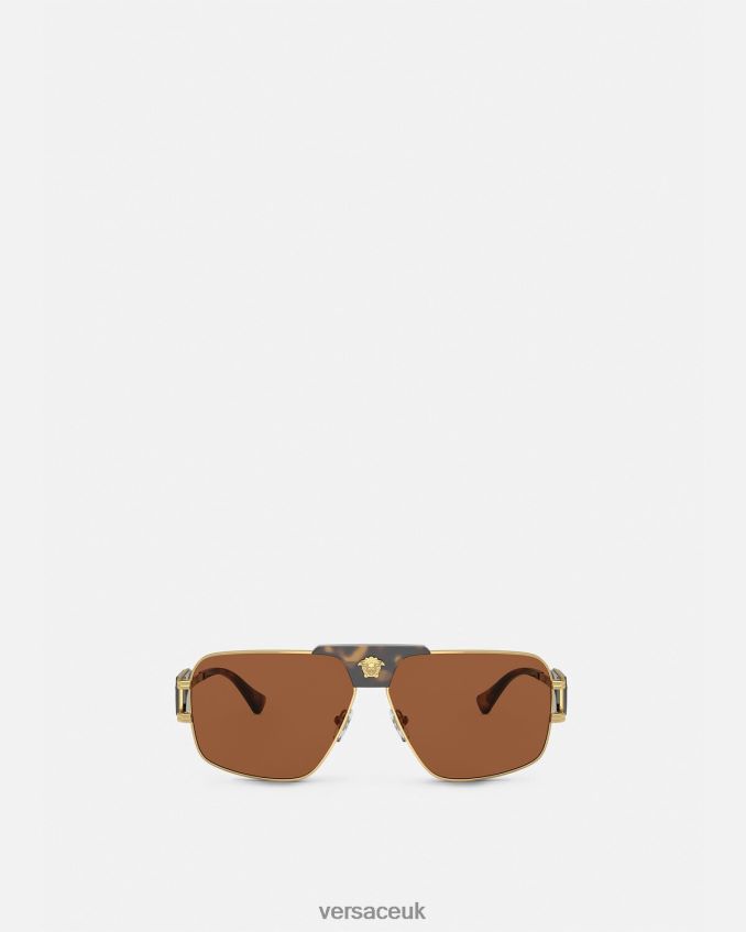 Men Versace Special Project Squared Sunglasses 6D2D061673 Onul Accessories