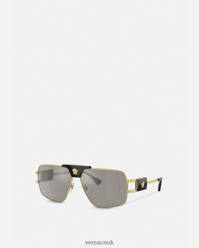 Men Versace Special Project Squared Sunglasses 6D2D061674 Onul Accessories