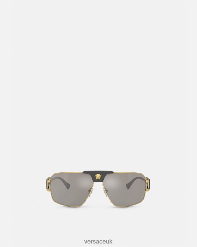 Men Versace Special Project Squared Sunglasses 6D2D061674 Onul Accessories
