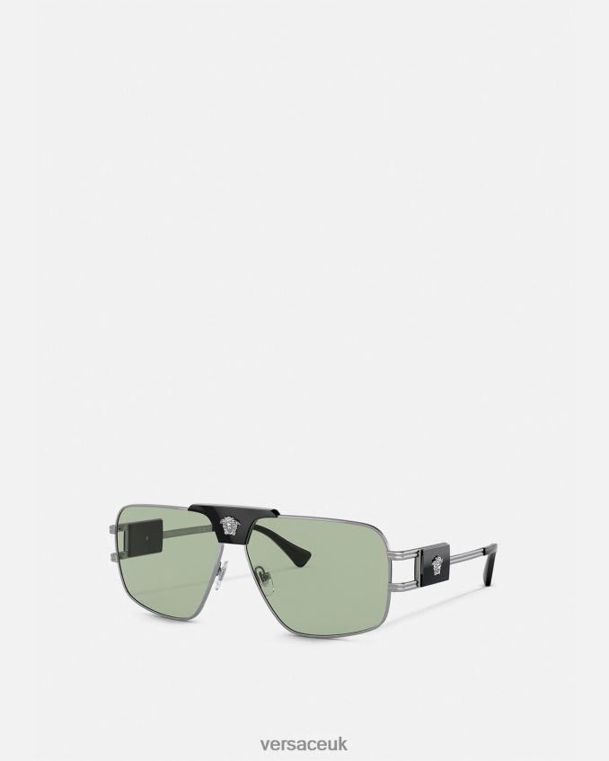 Men Versace Special Project Squared Sunglasses 6D2D061675 Onul Accessories