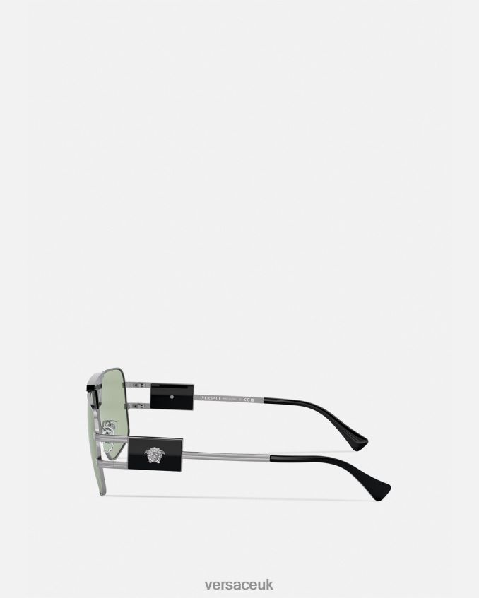 Men Versace Special Project Squared Sunglasses 6D2D061675 Onul Accessories