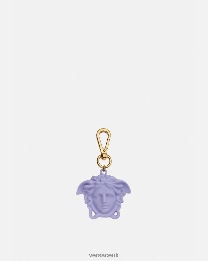 Men Versace La Medusa Key Chain 6D2D061657 Lilac Accessories