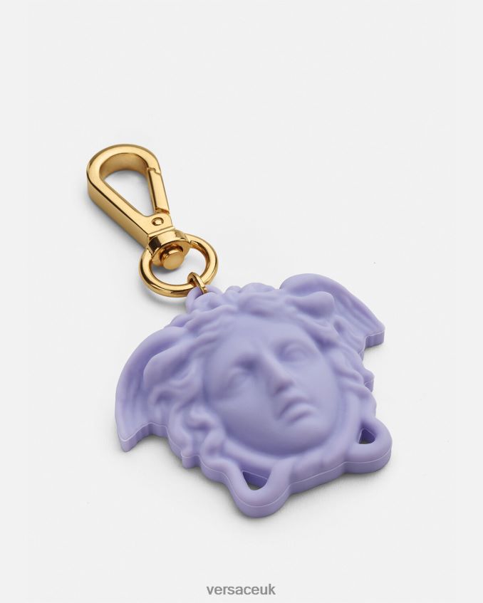 Men Versace La Medusa Key Chain 6D2D061657 Lilac Accessories