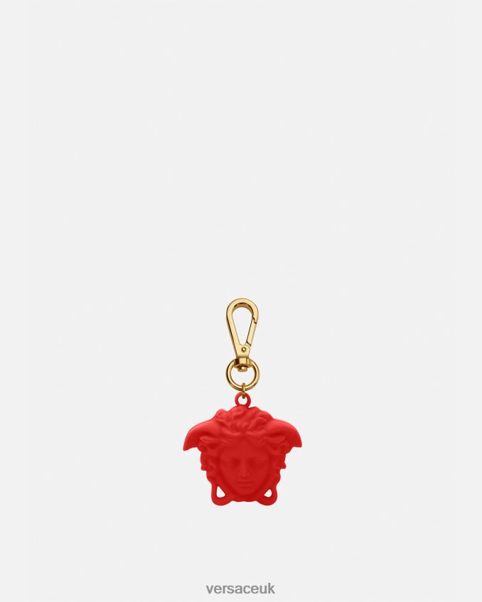 Men Versace La Medusa Key Chain 6D2D061660 Red Accessories