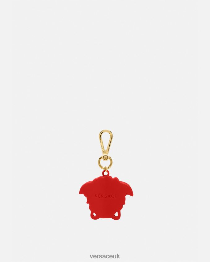 Men Versace La Medusa Key Chain 6D2D061660 Red Accessories
