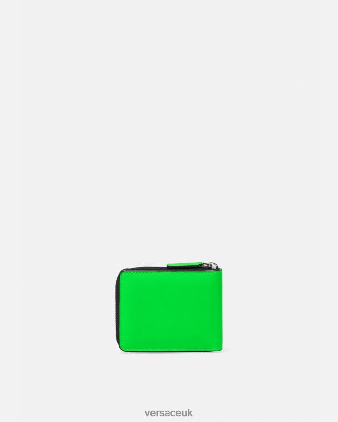 Men Versace Medusa Biggie Bifold Wallet 6D2D061642 Green Accessories