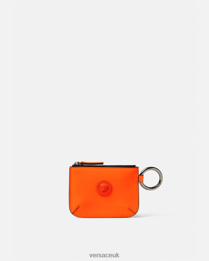 Men Versace Medusa Biggie Modular Pouch 6D2D061647 Orange Accessories