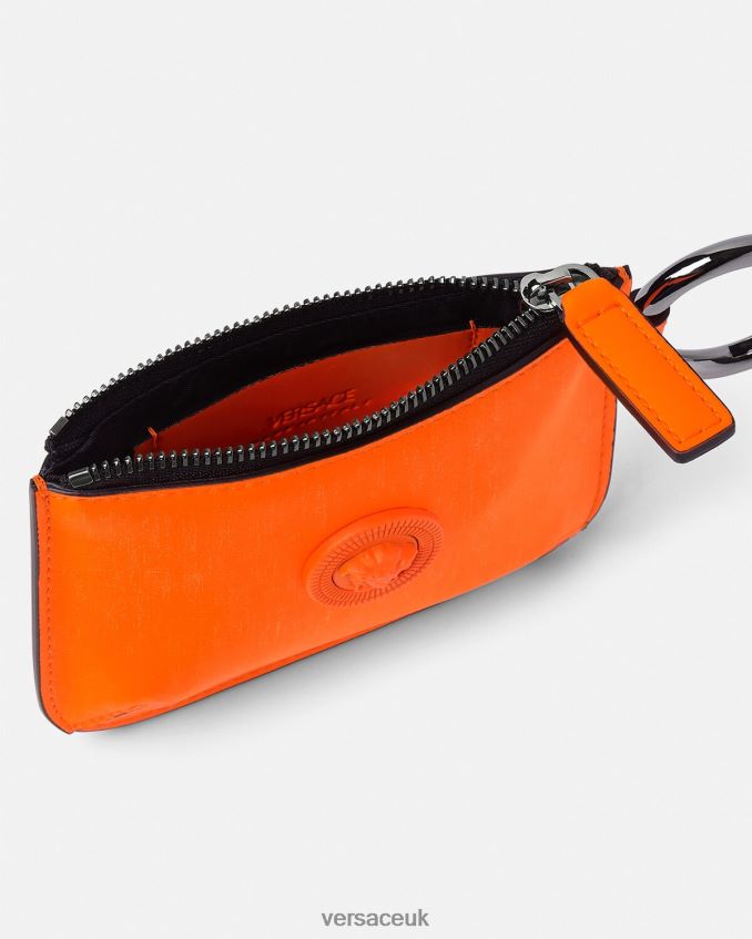 Men Versace Medusa Biggie Modular Pouch 6D2D061647 Orange Accessories