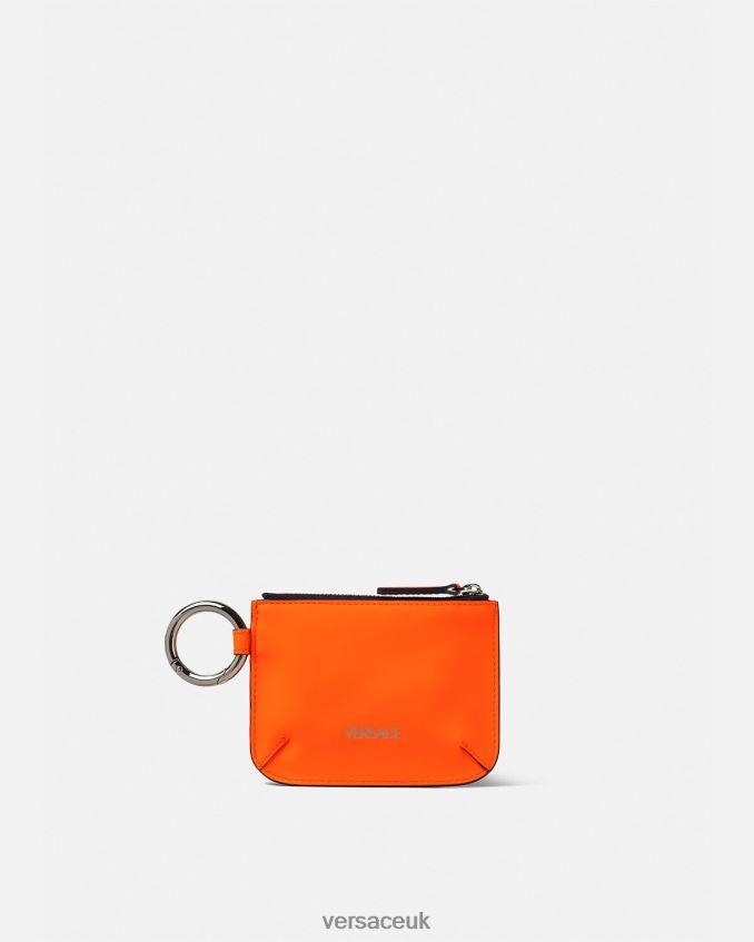 Men Versace Medusa Biggie Modular Pouch 6D2D061647 Orange Accessories