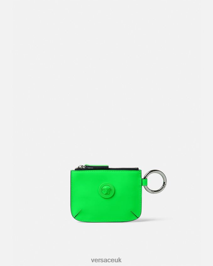 Men Versace Medusa Biggie Modular Pouch 6D2D061648 Green Accessories