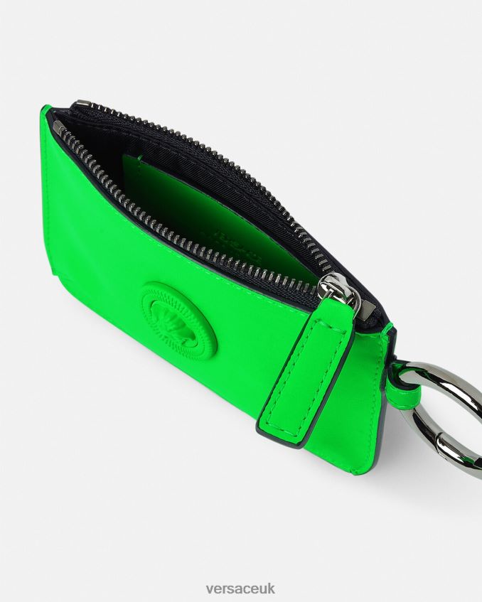 Men Versace Medusa Biggie Modular Pouch 6D2D061648 Green Accessories