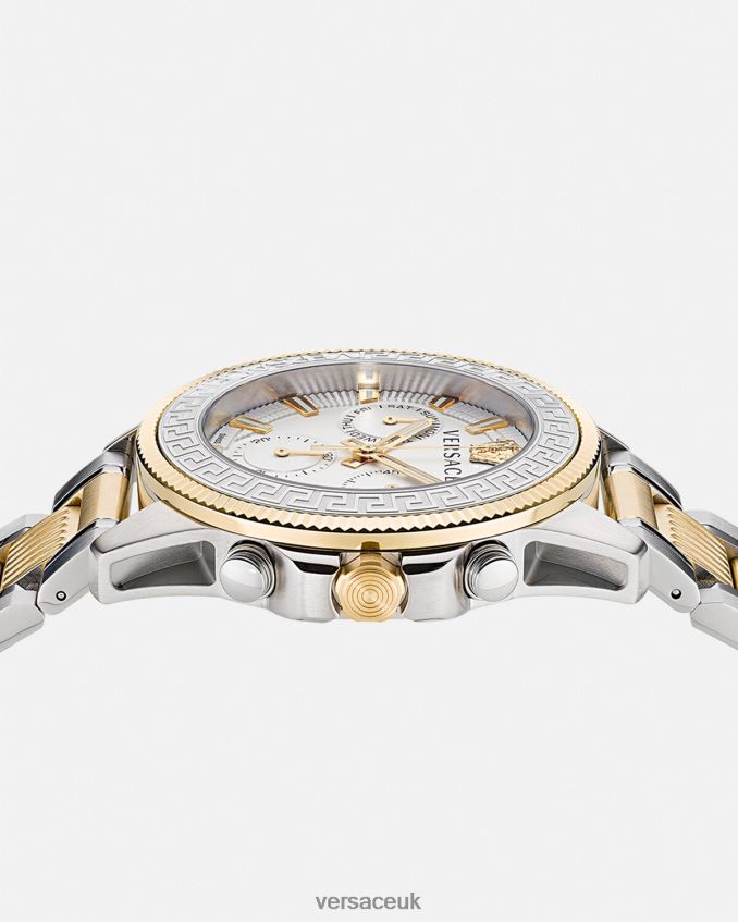 Men Versace Greca Action Chrono Watch 6D2D061710 Pnul Accessories