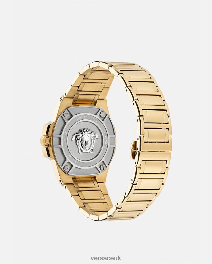 Men Versace Greca Reaction Watch 6D2D061712 Pnul Accessories