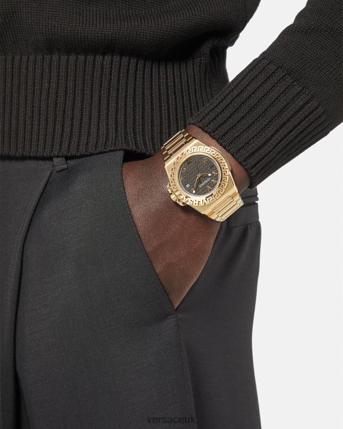 Men Versace Greca Reaction Watch 6D2D061712 Pnul Accessories