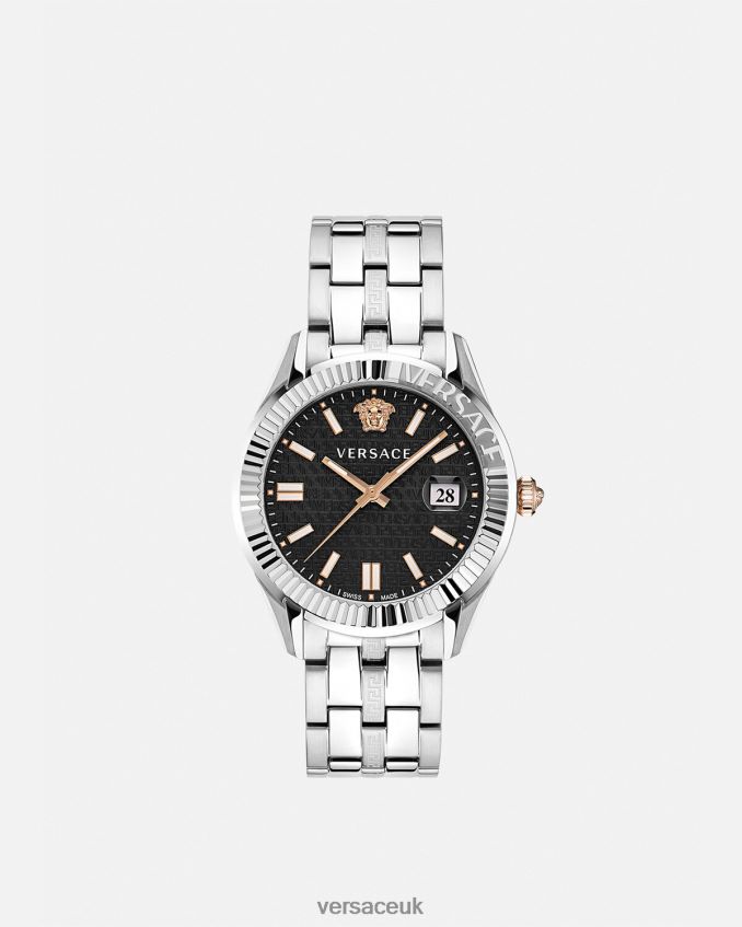 Men Versace Greca Time Watch 6D2D061713 Pnul Accessories