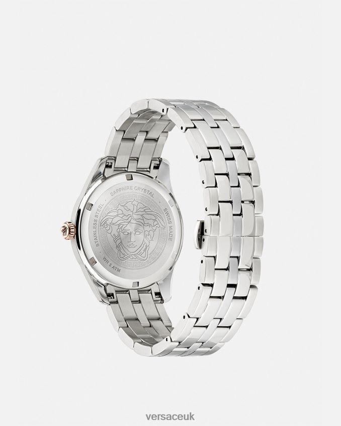 Men Versace Greca Time Watch 6D2D061713 Pnul Accessories