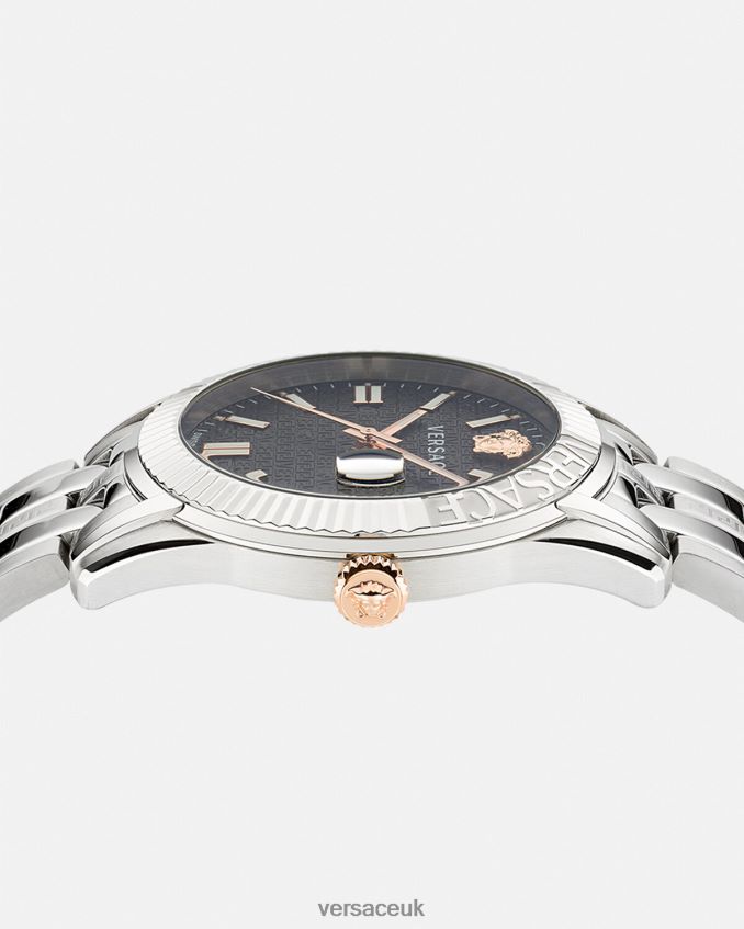 Men Versace Greca Time Watch 6D2D061713 Pnul Accessories