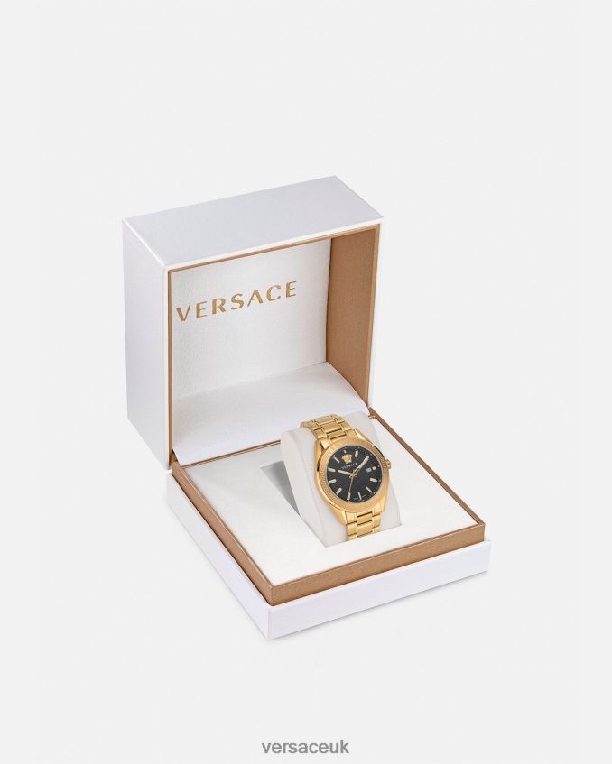 Men Versace V-Code Watch 6D2D061708 Pnul Accessories