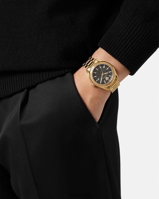Men Versace V-Code Watch 6D2D061708 Pnul Accessories