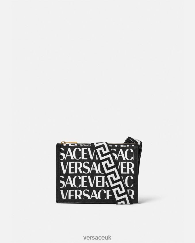 Men Versace Allover Belt Bag 6D2D061501 Print Bags